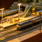 Repair Damaged Custom Model Railway Scenery Model