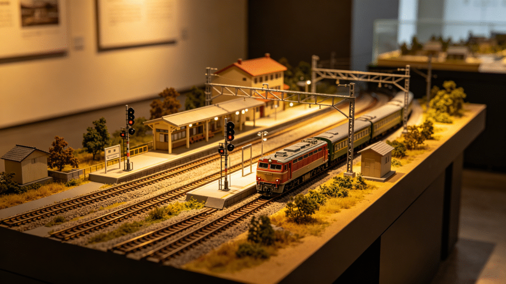 realistic model railroad scenery vegetation